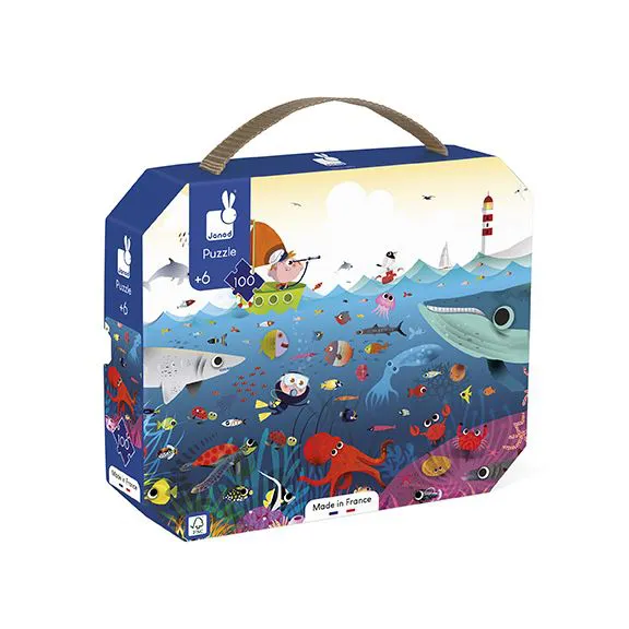 Puzzle Le monde sous-marin - 100 pièces