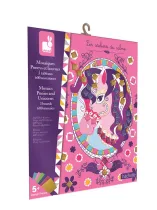 Kit Créatif Mosaïques en mousse Poneys et Licornes Kit Créatif Mosaïques en mousse Poneys et Licornes