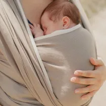 Echarpe de portage "La classique" Beige Sable Echarpe de portage "La classique" Beige Sable