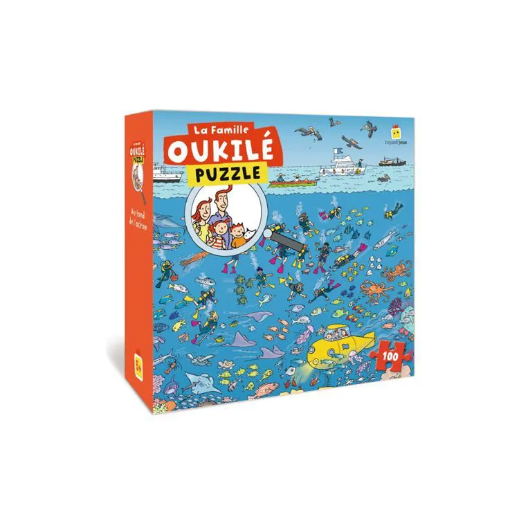Puzzle d'observation Au fond de l'océan