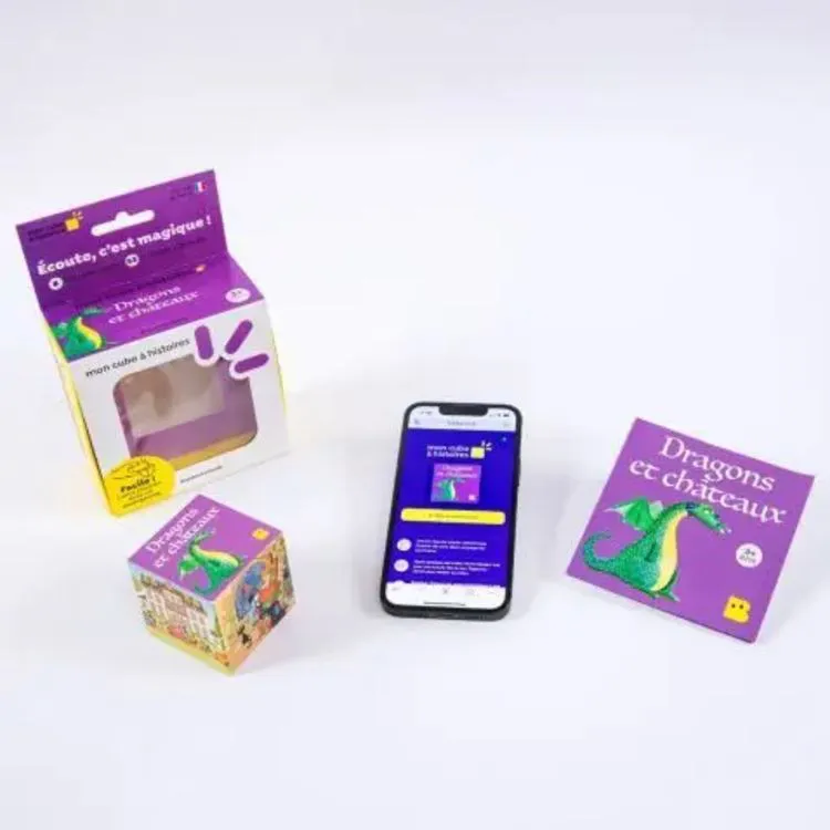 Cube à histoires - Dragons et châteaux