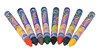 Crayons de couleur cire pour textile**