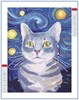 Diamond painting - Chat** 3