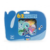 Gommettes stickers - Animaux de la mer