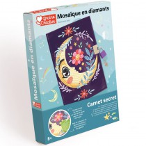 Carnet mosaïque en diamants