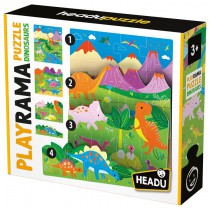 Playrama puzzle - Dinosaures