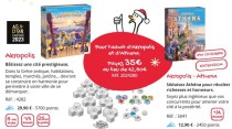 Akropolis = extension Athena 35€ au lieu de 42€80