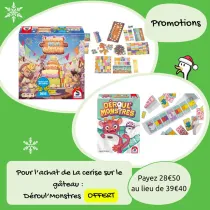 La cerise sur le gateau : Déroul'monstres offert