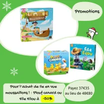 Offre Ile en vue + Plouf canard / File filou