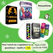 Offre L'imposteur / Le gourdineur : Insolito à 10€
