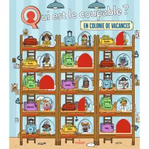 Livre Qui est le coupable ? En colonie de vacances