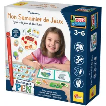 Mon semainier de jeux - Montessori