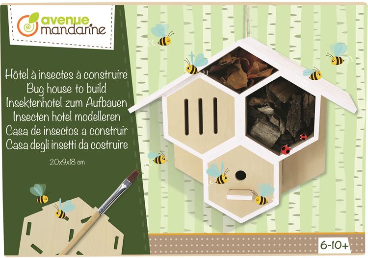 Boîte créative Maison à insectes