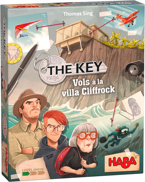 The key - Vols à la villa Cliffrock