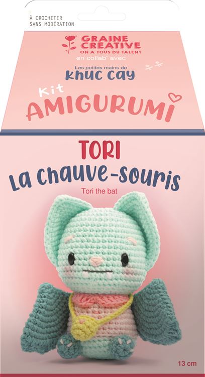 Kit amigurumi - Chauve-souris