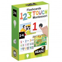 Flashcards Montessori -  1,2,3 touch
