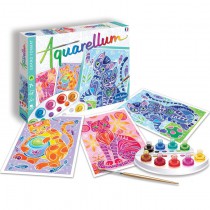 Aquarellum - Chats (grande boîte)